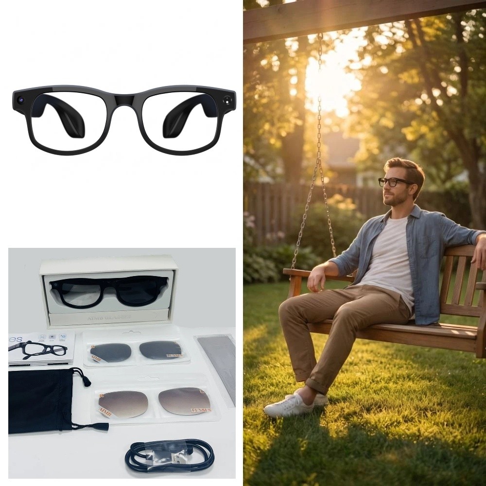Smart Glasses Lens - Gafas Inteligentes 2 en 1 con