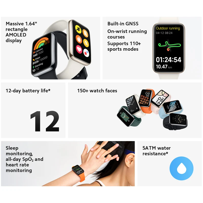 Reloj Inteligente Mi Band 7 Pr - Breath Rate Monitor reseña y precio