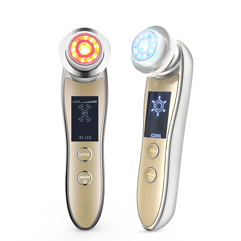 Masajeador Facial frío y calie - Galvanic Skin Sensor reseña y precio