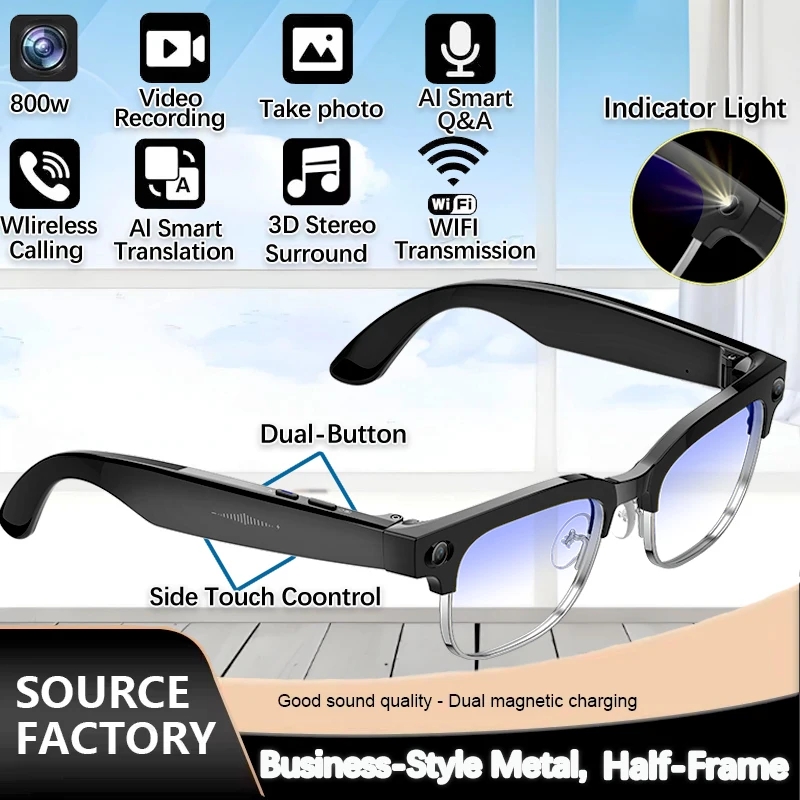 Gafas Inteligentes 2026 con Cá - Smart Glasses Lens reseña y precio