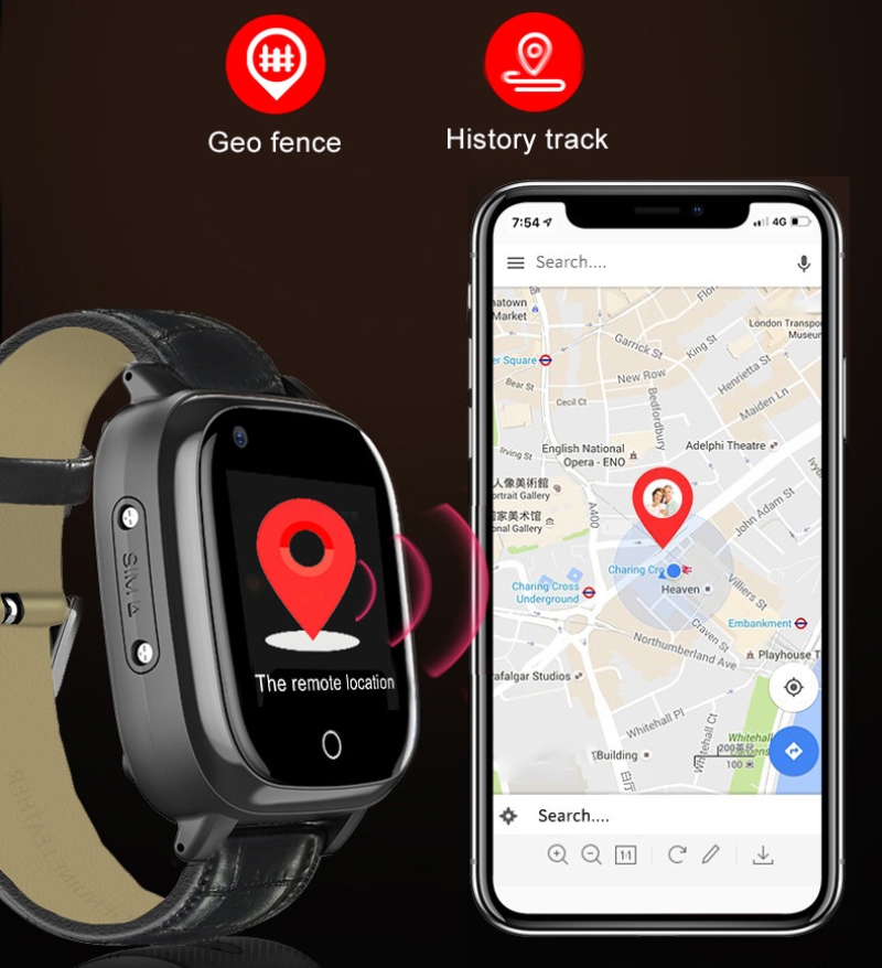 Reloj inteligente para persona - Fall Detection Watch reseña y precio