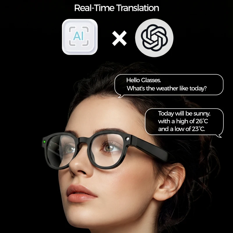 Gafas con Cámara HD 6K e IA, 8 - Smart Glasses Lens reseña y precio