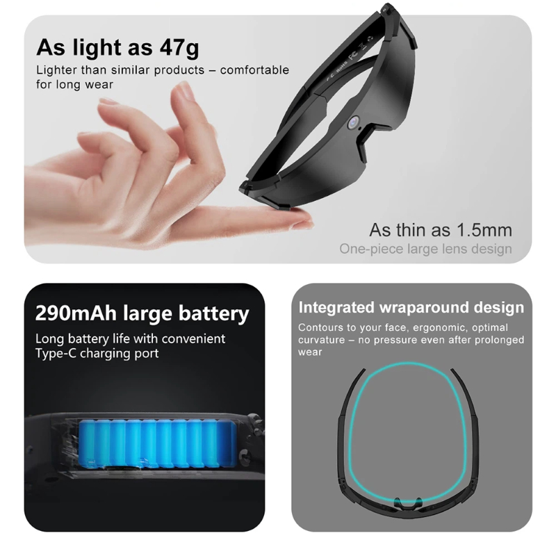 Gafas Inteligentes Mijia Al, G - Smart Glasses Lens reseña y precio