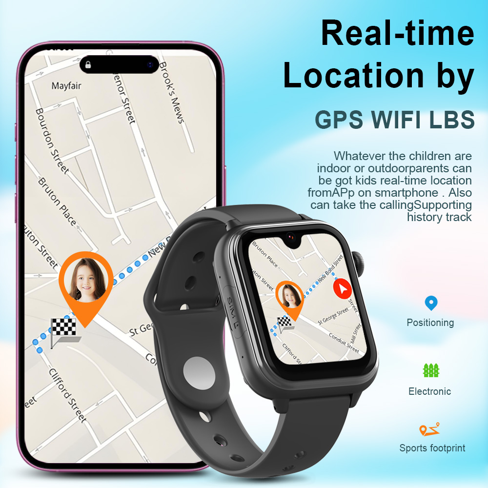 Wonlex KT37 GPS reloj intelige - Fall Detection Watch reseña y precio