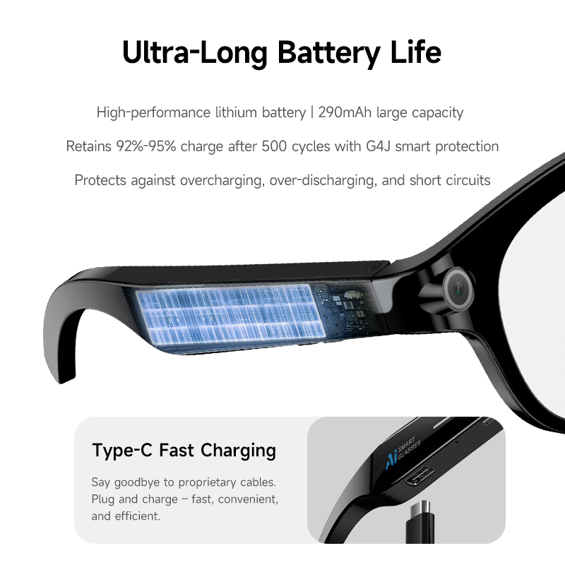 Gafas Inteligentes FLAUNT AI c - Smart Glasses Lens reseña y precio